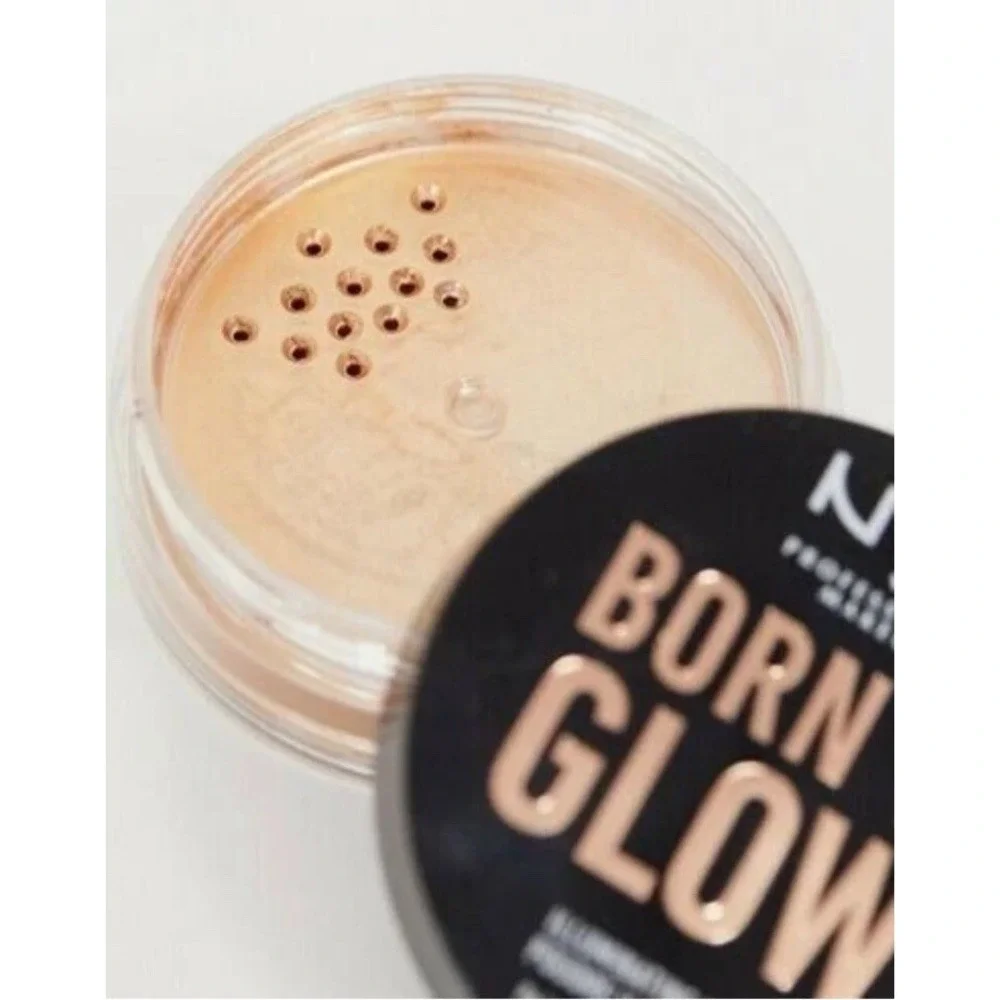NYX Born To Glow Illuminating And Bronzing Loose Powder BTGIP02 Ultra Light Beam